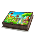 photo gateau dinosaure comestible